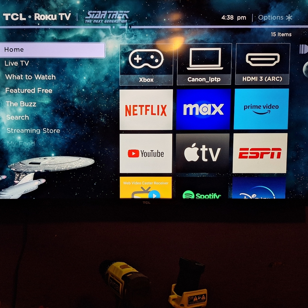50 in smart TCL tv